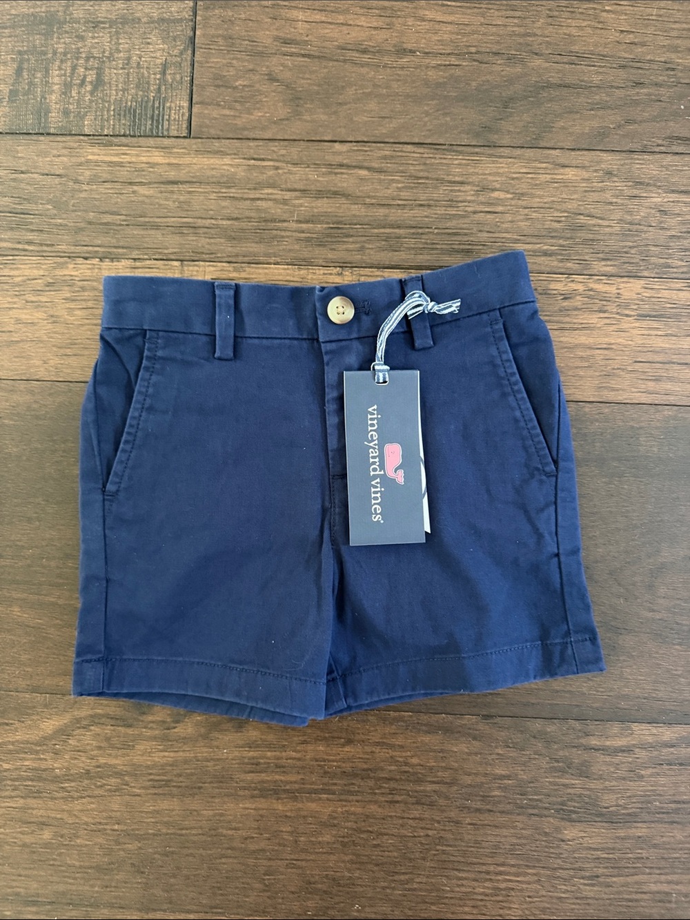 Vineyard Vines Navy Girls' Chino Shorts